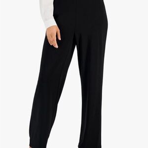 Anne Klein Black Tailored Trousers for Business
